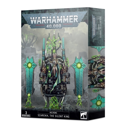 Cheap Miniature Necrons Szarekh, The Silent King from Games Workshop